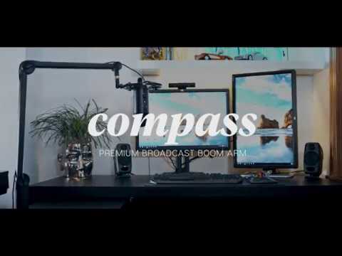 Compass | Premium Broadcast Boom Arm