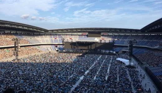 桜井さん使用アコギの解説あり！Mr.Childrenのライブに行ってきた（8/5日産スタジアム）！