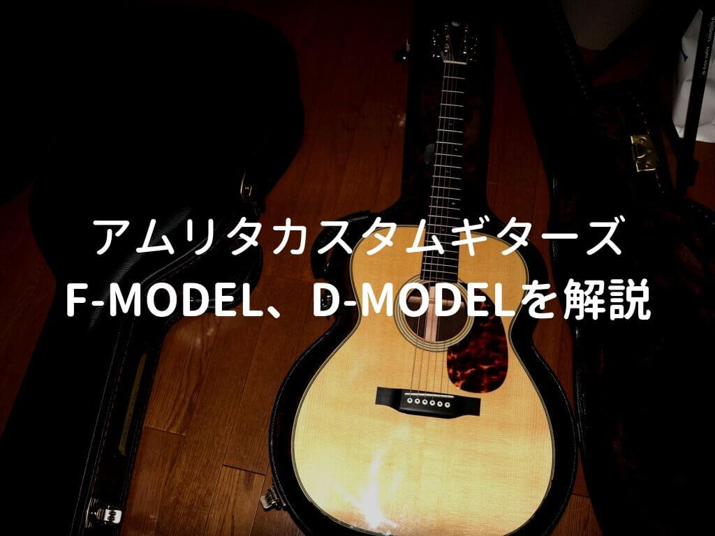 アムリタカスタムギターズ F Model、D-Modelを解説。ハカランダ