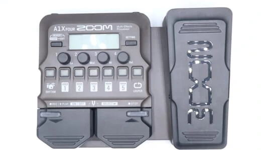 ZOOM A1X FOURをレビュー。アコースティック楽器向けのマルチエフェクター