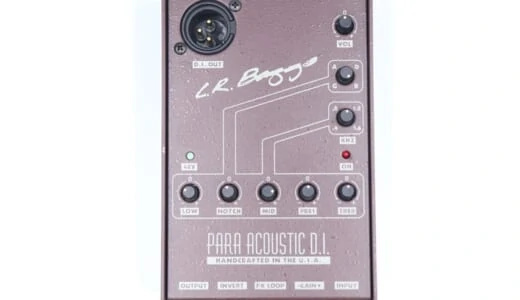 L.R.Baggs Para Acoustic D.I.（パラアコ）をレビュー。音質が安定するアコギ用プリアンプのベストセラー