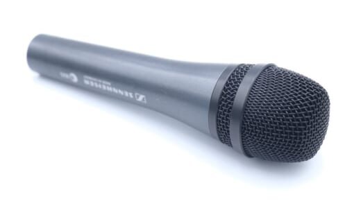 本物ーSENNHEISER e845【マイクホルダー】付き【値引き交渉可】