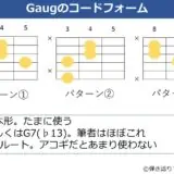 Gaugのコードフォーム 3種類