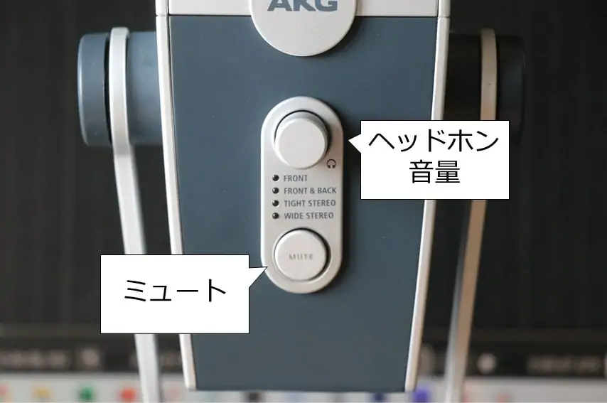 AKG Lyra-Y3　前面パネルの概要