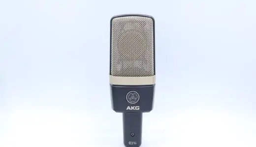 AKG C314-Y4をレビュー。4つの指向性を切替できる万能なコンデンサーマイク