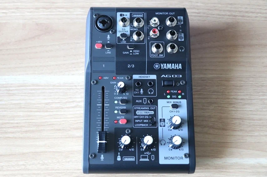 YAMAHA AG03MK2 ブラック