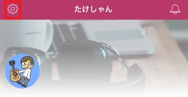 nana マイページ。左上のアイコンから紹介文などを設定する