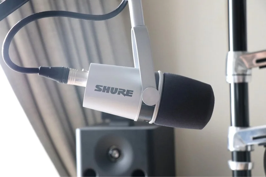 SHURE MV7 横から