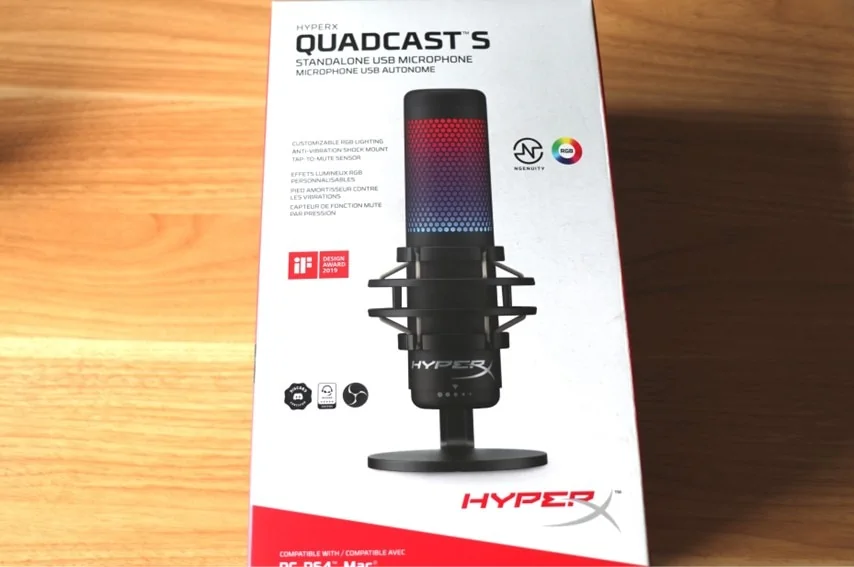 HyperX QuadCast 外箱