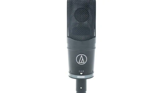 audio technica AT4050をレビュー。高解像度でフラットな特性が使いやすいコンデンサーマイク