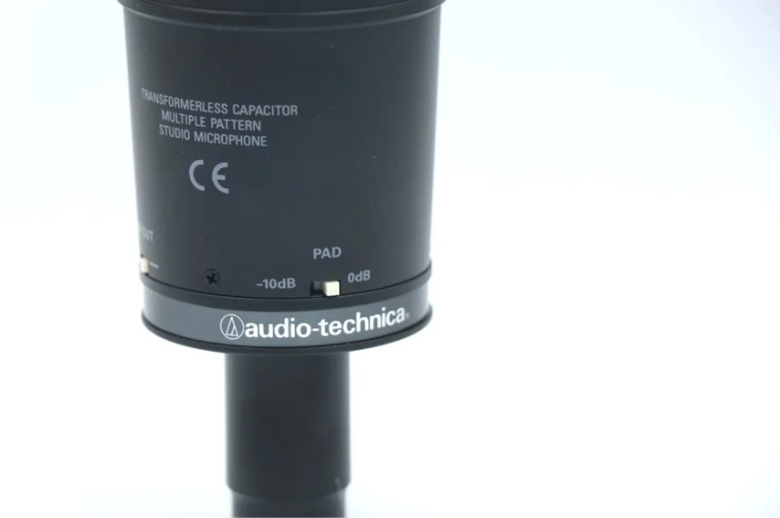 audio technica AT4050 PADスイッチ