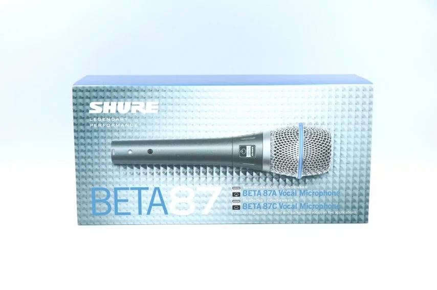 SHURE BETA87Aの外箱