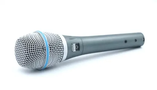 SHURE BETA87Aをレビュー。プロ使用者も多い人気のライブ用コンデンサーマイク