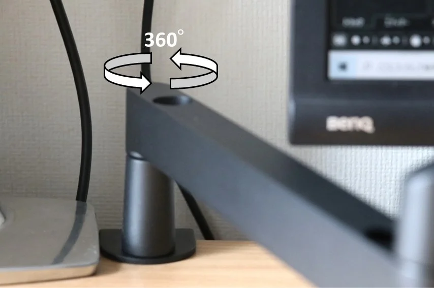 Elgato Wave Mic Arm LPの可動範囲