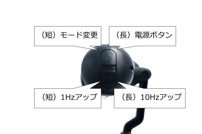 mw-2058のボタン操作と効果一覧