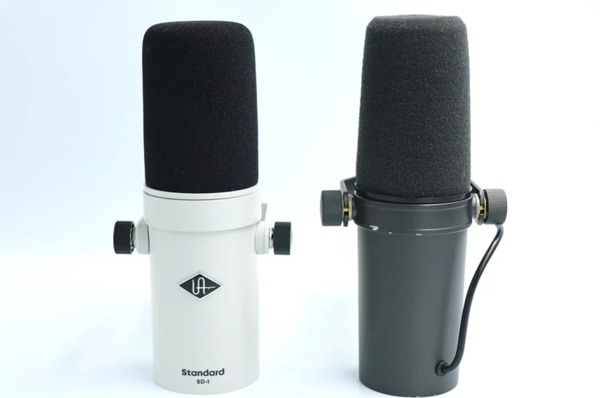 Universal Audio SD-1とSHURE SM7B