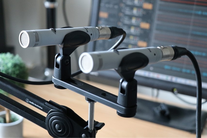 UNIVERSAL AUDIO SP-1をセッティングしたところ 斜めから