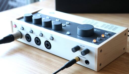 Universal Audio Volt 476Pをレビュー。コンボジャック4基搭載のアナログコンプレッサーが使えるオーディオインターフェイス