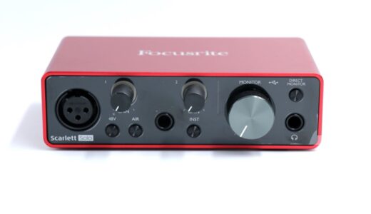 Focusrite Scarlett Solo 3rd Genをレビュー。1万円台で人気のオーディオインターフェイス