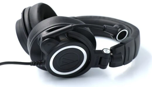 audio technica ATH-M50xSTSをレビュー。プロクオリティの配信向けヘッドセット