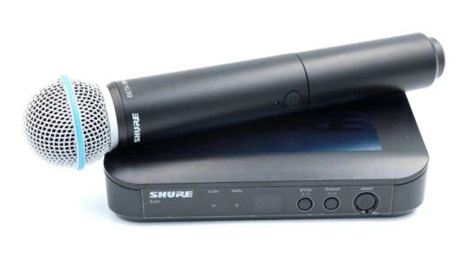 SHURE BLX24/B58をレビュー。定番で使い勝手の良いワイヤレスマイク