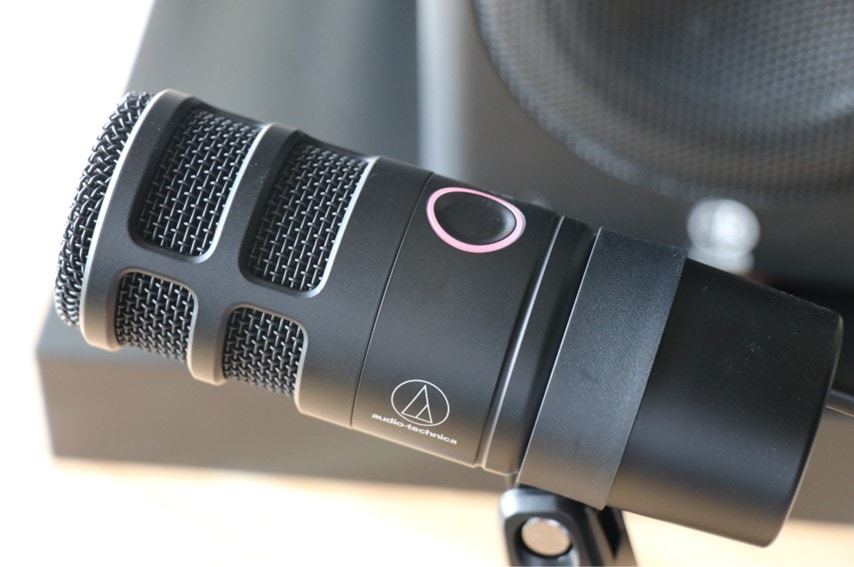 audio technica AT2040USB ミュート状態