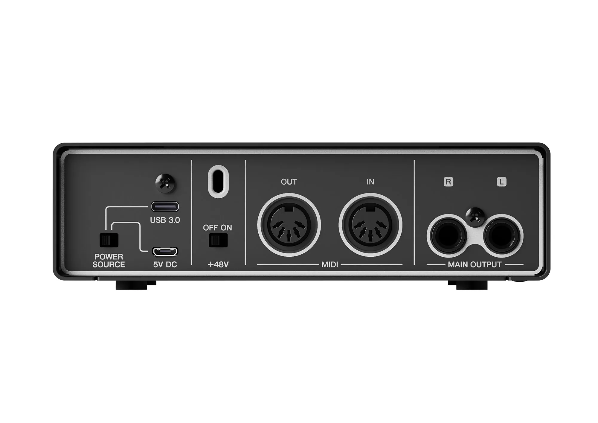 YAMAHA URX22Cの背面画像