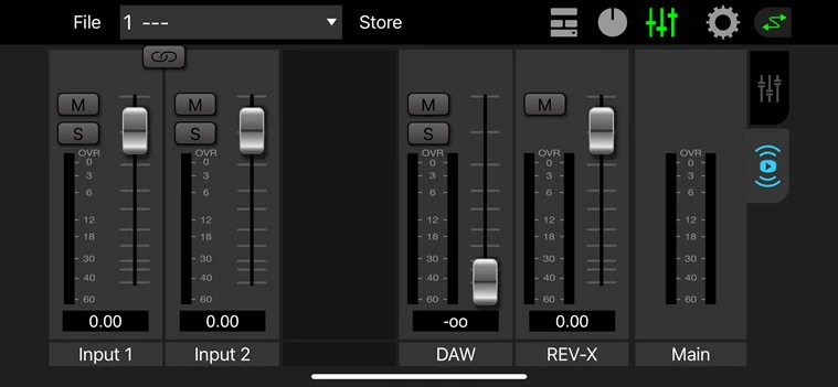 Steinberg UR22CのiOSアプリ