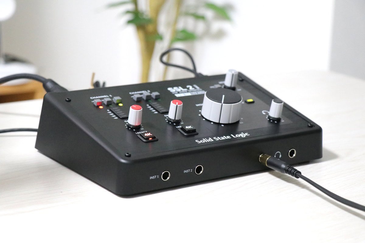 完全ジャンク品 SSL 2 オーディオインターフェイス ヘッドホン