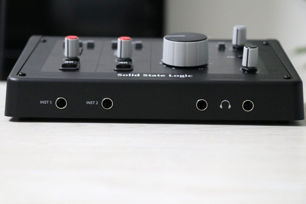 SSL2MKIIの前面部分