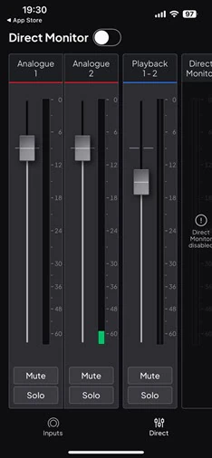 iOS版Focusrite Control 2