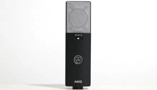 AKG C114を正面から撮影した画像